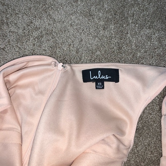 light pink xs lulus dress - Picture 1 of 3